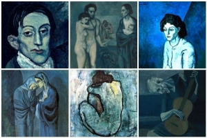 Picasso painted the blues